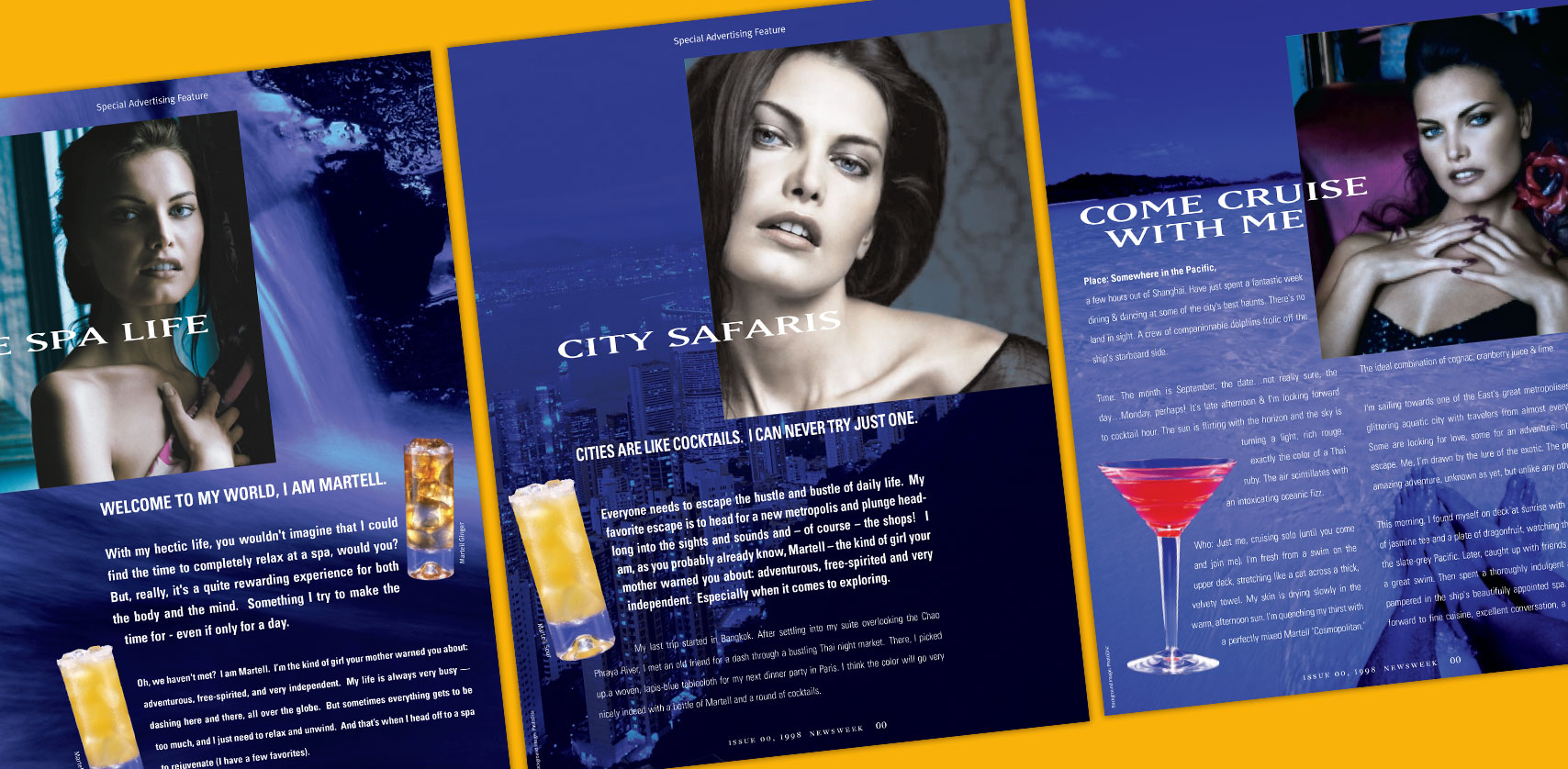 A series of advertisements for city safari.